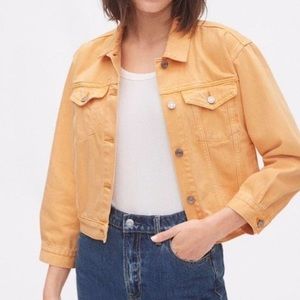 NWOT Crop Denim Jacket